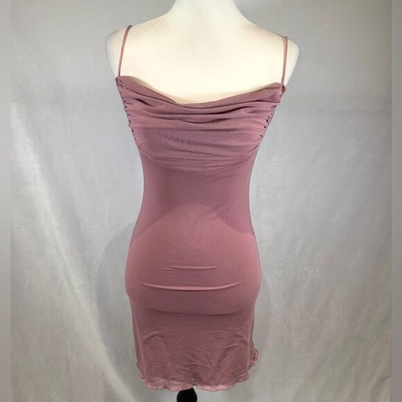 Princess Polly mauve sugar mini dress size 4 NWT - Picture 2 of 8